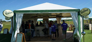 tienda para organización de evento