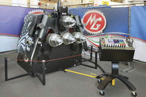 máquina curvadora eléctrica