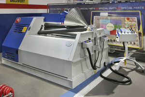 máquina roladora de 4 rodillos