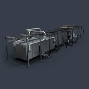 granalladora de turbina