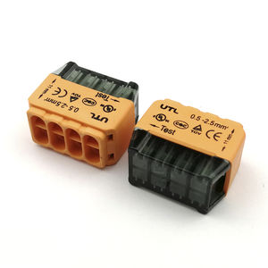 bloque de conexión push-in / sin tornillos / de muelle / con conexión rápida