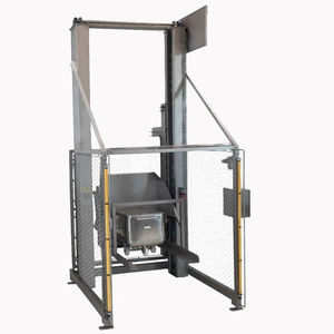 elevador de 2 columnas / de cajas / de contenedores / para cargas pesadas