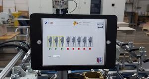 controlador para sistemas de aplicación de cola