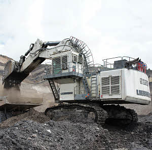 excavadora de grandes dimensiones / con orugas / Tier 1 / Tier 2