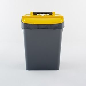 contenedor de residuos de plástico
