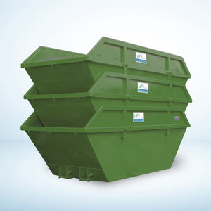 contenedor de basura de plástico