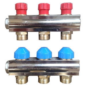 manifold de distribución / multivía / de alta presión / para agua potable
