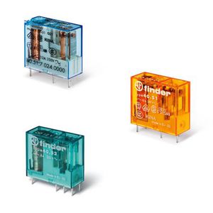 relé electromecánico en miniatura / 24 V CC / 12 V CC / 110 V CC