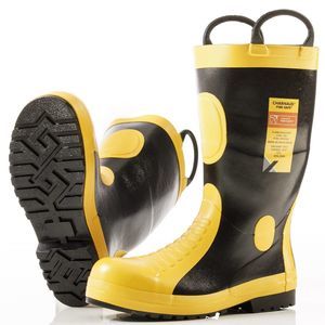 botas de seguridad para bomberos