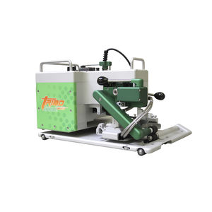máquina de soldar con calces calefactores / AC / manual / para textiles