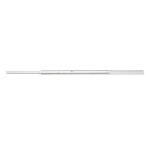 correderas telescópicas / de extensión parcial / de acero / de aluminio