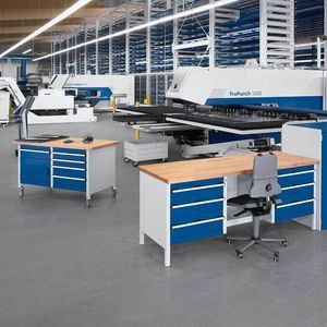 banco de trabajo de madera