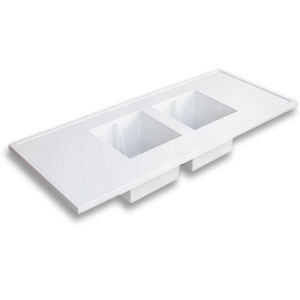 mesa de laboratorio con fregadero 1