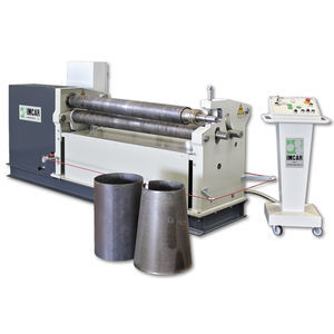 máquina roladora con 3 rodillos