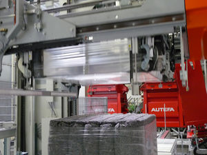 flejadora totalmente automática / para balas / de paquetes / wraparound