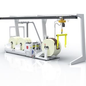 máquina de hender para textiles