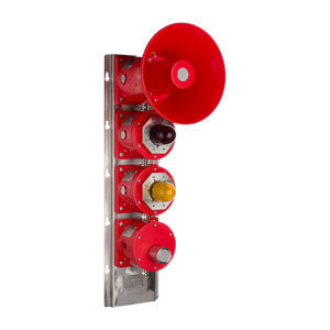 difusor sonoro con avisador luminoso de LED