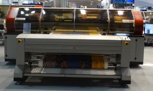 máquina de impresión de inyección de tinta