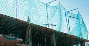 red de seguridad anudada