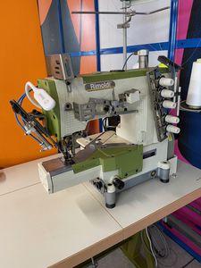 máquina overlock de brazo cilíndrico