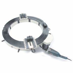 máquina tronzadora y chaflanadora portátil 1