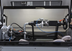 equipo de prueba para turbocompresor