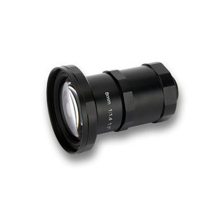 objetivo de microscopio de focal fija