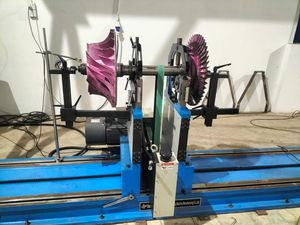 máquina equilibradora para turbocompresor 1