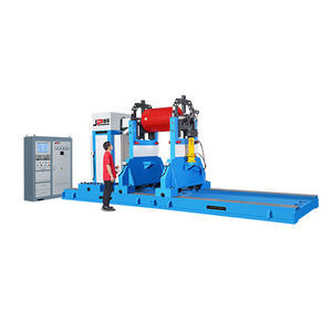 máquina equilibradora horizontal
