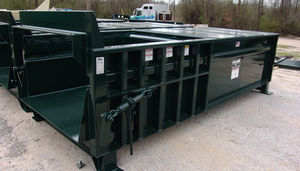 compactador de basura mezclado