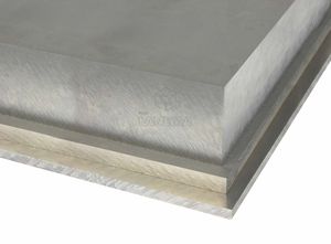 placa de aluminio