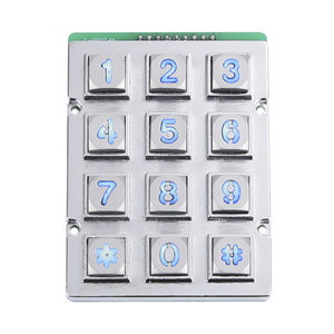 teclado numérico 12 teclas