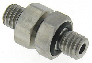 empalme de acero inoxidable