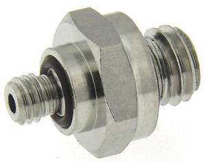 empalme de acero inoxidable