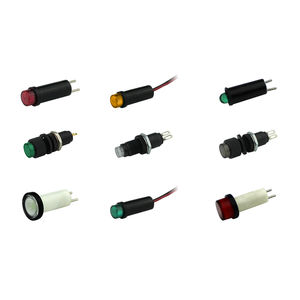 indicador luminoso permanente / LED / montado en panel / estanco