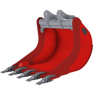 cuchara con dientes estándar / para excavadora / para piedra