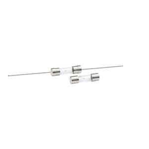 fusible cilíndrico / axial / de protección contra cortocircuitos / de vidrio