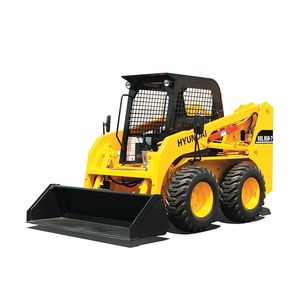 minicargadora con neumáticos
