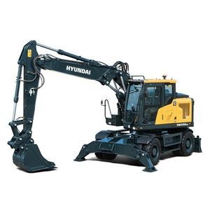 excavadora intermedia