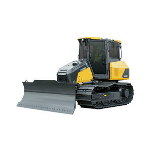 bulldozer con orugas