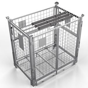 caja-palé plegable