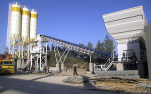 planta de hormigón estacionaria