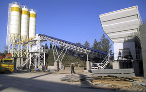 planta de hormigón estacionaria