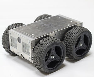 robot de inspección con ruedas