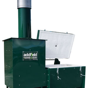 incinerador para desechos animales