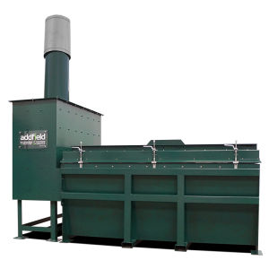 incinerador para desechos animales