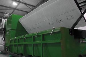 incinerador para desechos animales