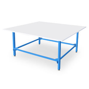 mesa de recorte con extendedora