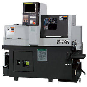 torno CNC / 2 ejes / con eje / fresadora