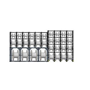 sistema de estanterías para depósito de almacenamiento
